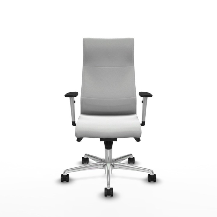 Albacete dirección sincro bali blanco brazos 1D blancos base aluminio ruedas 65 nailon