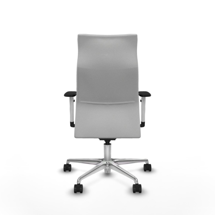 Albacete dirección sincro bali blanco brazos 1D blancos base aluminio ruedas 65 nailon