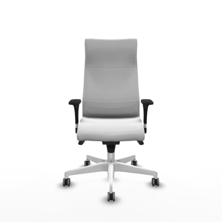 Albacete dirección sincro bali blanco brazos 1D cromados base blanca ruedas 65 engomadas