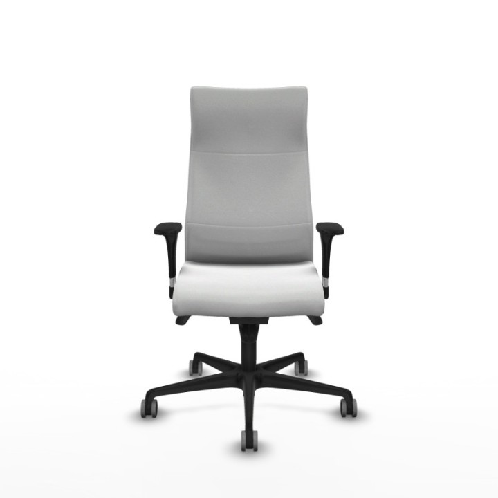 Albacete dirección sincro bali blanco brazos 1D cromados base nailon ruedas 65 engomadas