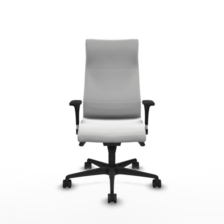 Albacete dirección sincro bali blanco brazos 1D cromados base nailon ruedas 65 nailon