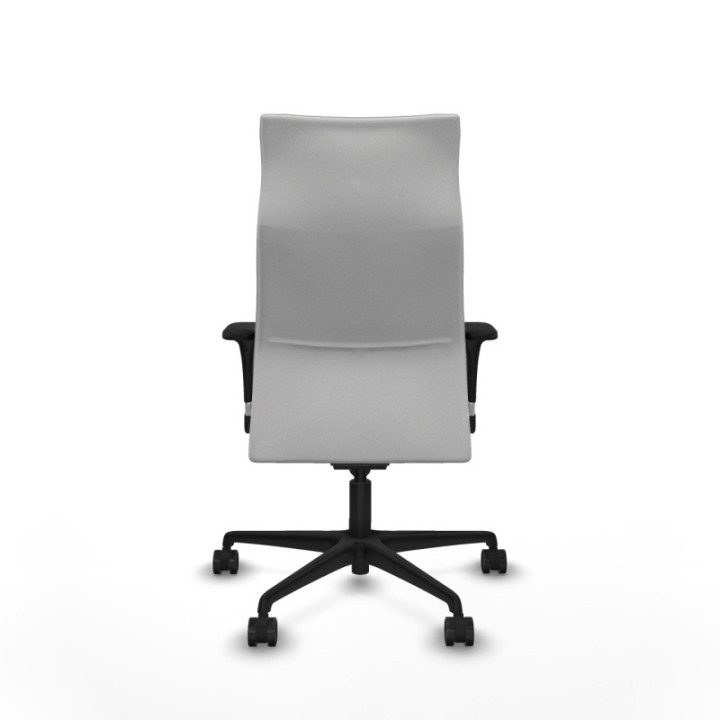 Albacete dirección sincro bali blanco brazos 1D cromados base nailon ruedas 65 nailon