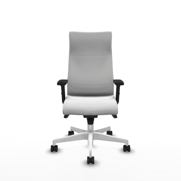 Albacete dirección sincro bali blanco brazos 2D base blanca ruedas 65 nailon