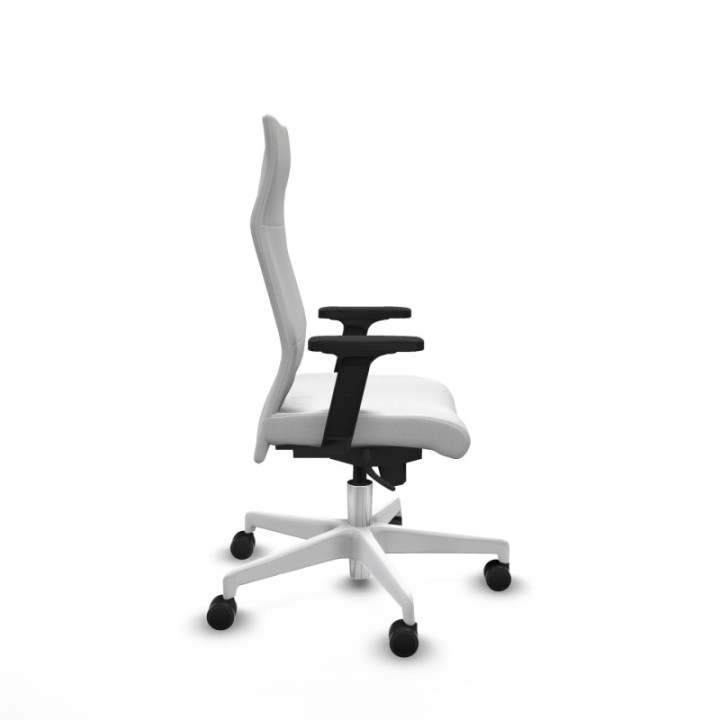 Albacete dirección sincro bali blanco brazos 2D base blanca ruedas 65 nailon