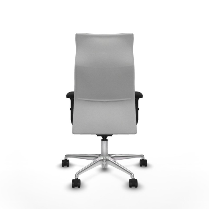 Albacete dirección sincro bali blanco brazos 2D base aluminio ruedas 65 nailon