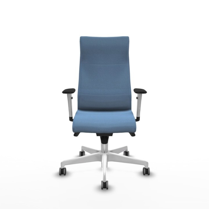 Albacete dirección sincro bali azul cielo brazos 1D blancos base blanca ruedas 65 engomadas