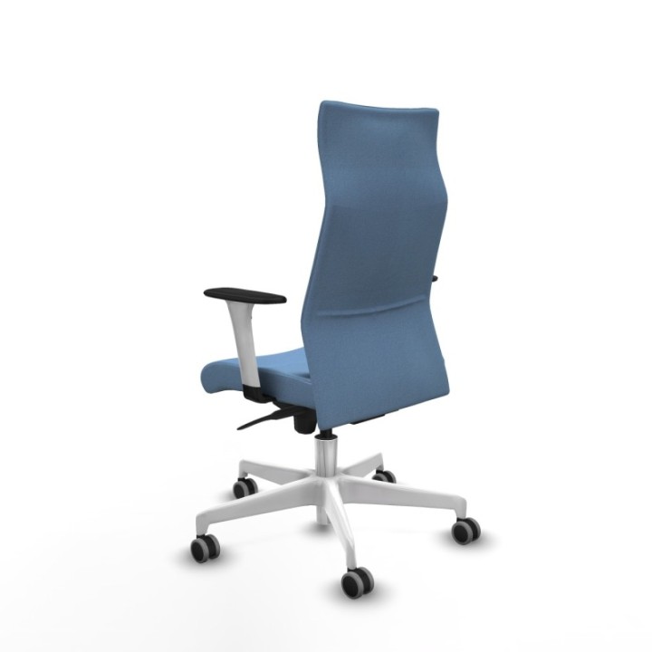 Albacete dirección sincro bali azul cielo brazos 1D blancos base blanca ruedas 65 engomadas