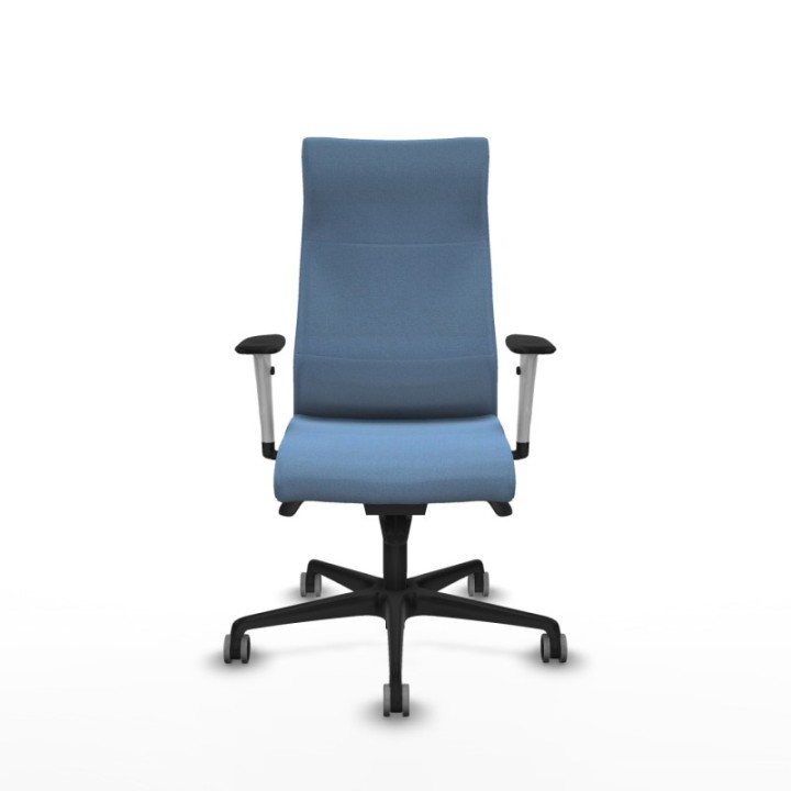 Albacete dirección sincro bali azul cielo brazos 1D blancos base nailon ruedas 65 engomadas