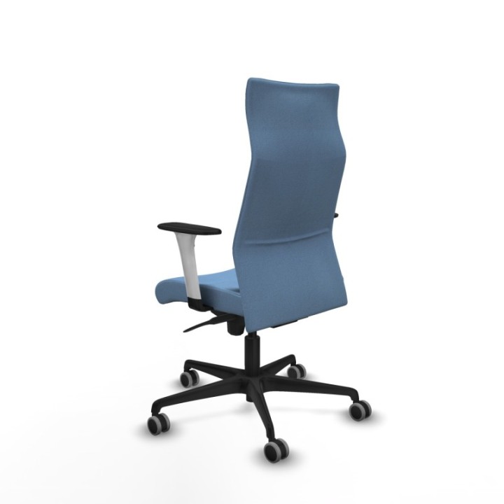 Albacete dirección sincro bali azul cielo brazos 1D blancos base nailon ruedas 65 engomadas