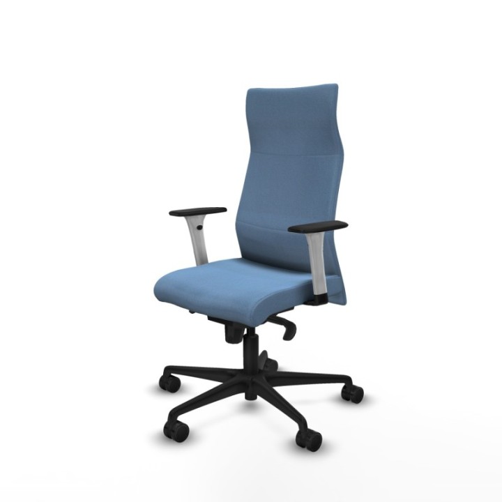 Albacete dirección sincro bali azul cielo brazos 1D blancos base nailon ruedas 65 nailon