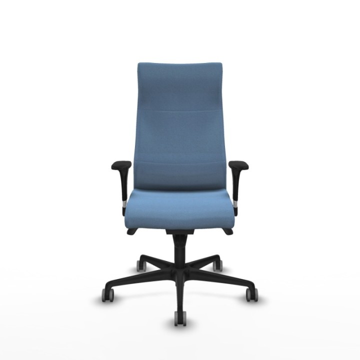 Albacete dirección sincro bali azul cielo brazos 1D cromados base nailon ruedas 65 engomadas