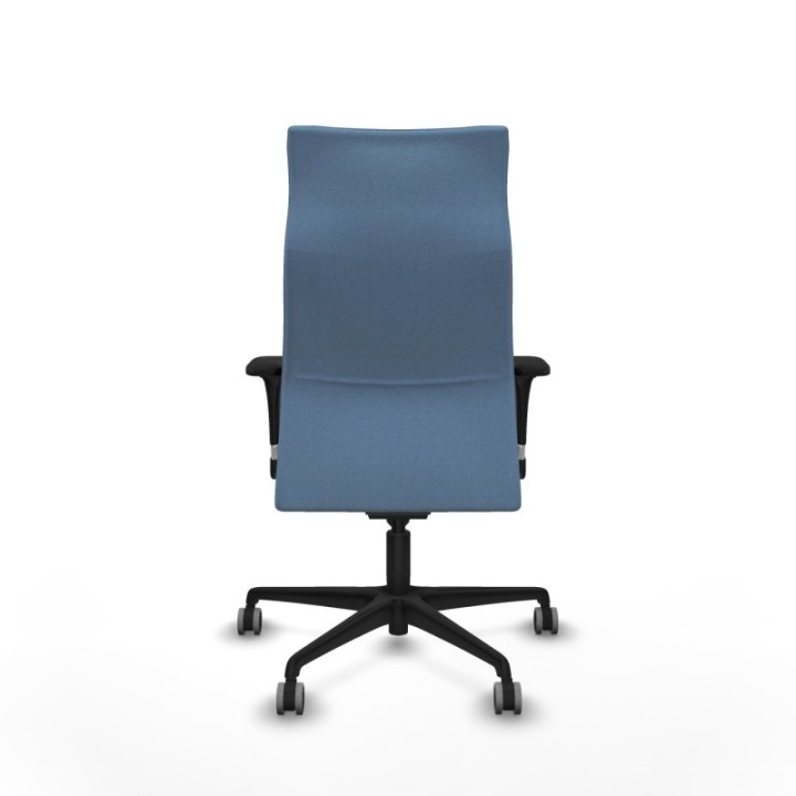 Albacete dirección sincro bali azul cielo brazos 1D cromados base nailon ruedas 65 engomadas