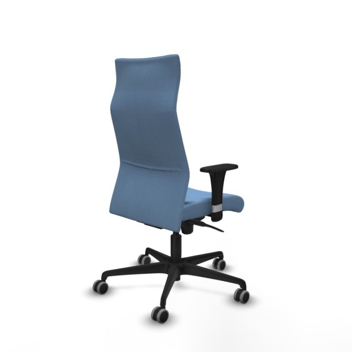 Albacete dirección sincro bali azul cielo brazos 1D cromados base nailon ruedas 65 engomadas