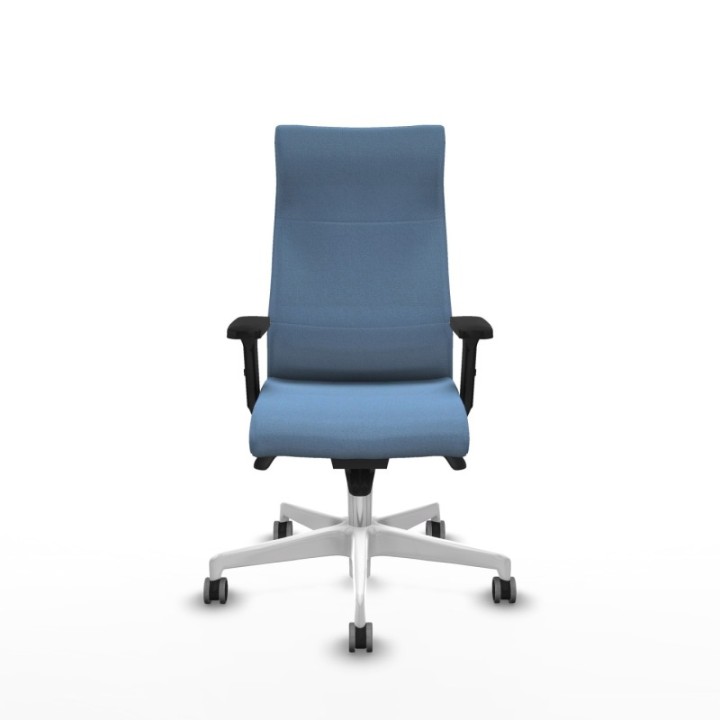 Albacete dirección sincro bali azul cielo brazos 2D base blanca ruedas 65 engomadas