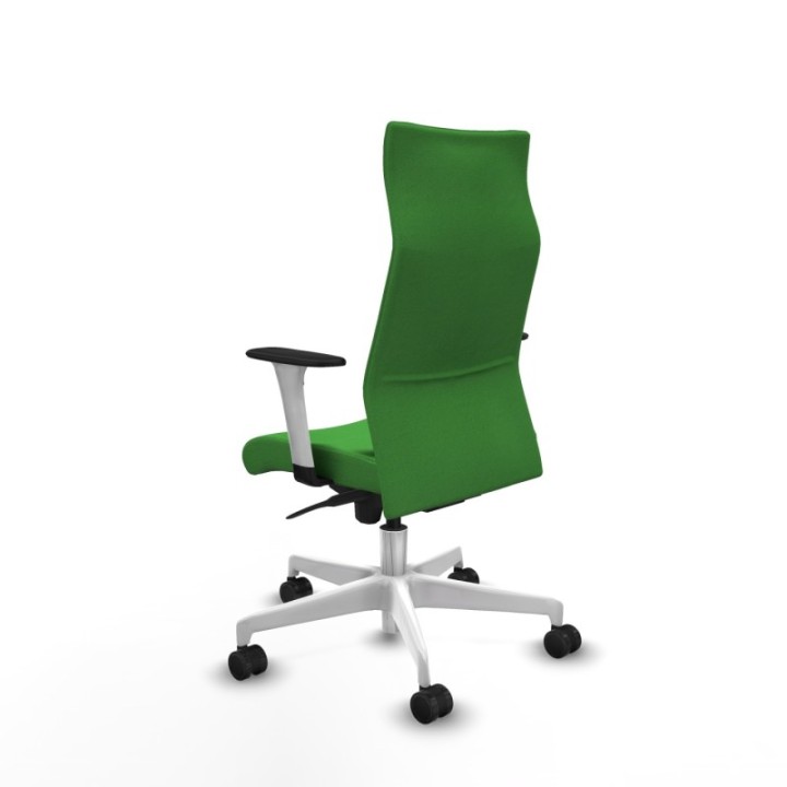 Albacete dirección sincro bali verde brazos 1D blancos base blanca ruedas 65 nailon