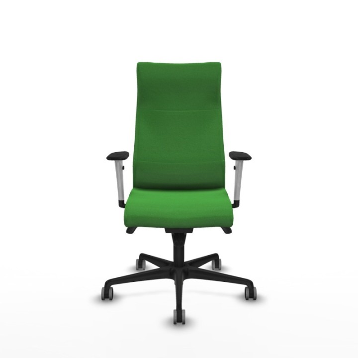 Albacete dirección sincro bali verde brazos 1D blancos base nailon ruedas 65 engomadas