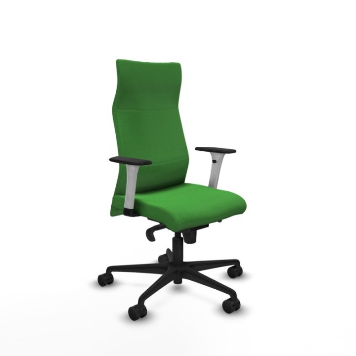 Albacete dirección sincro bali verde brazos 1D blancos base nailon ruedas 65 nailon