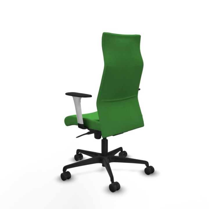 Albacete dirección sincro bali verde brazos 1D blancos base nailon ruedas 65 nailon