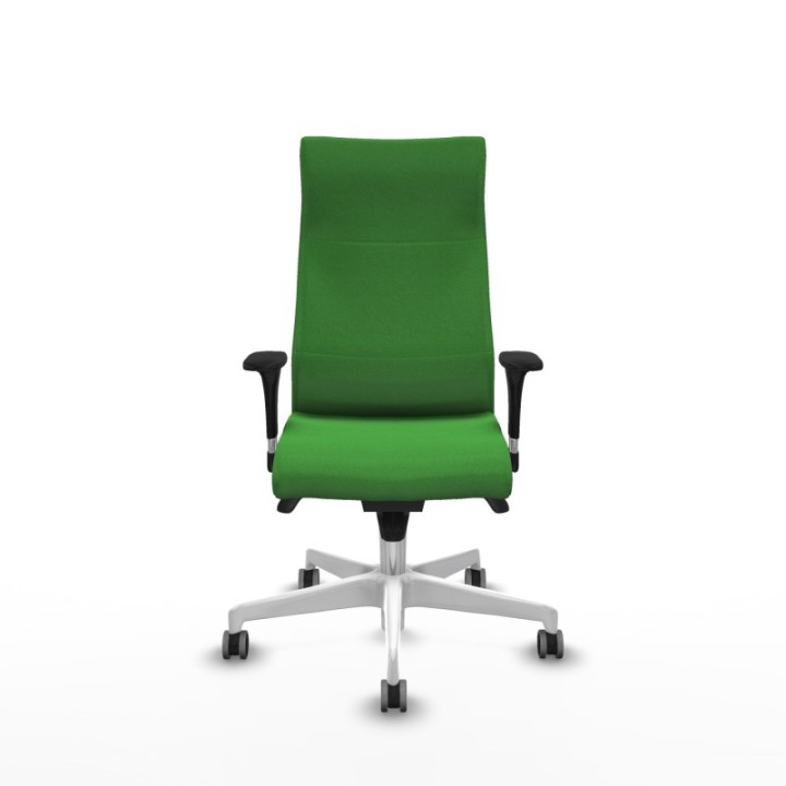 Albacete dirección sincro bali verde brazos 1D cromados base blanca ruedas 65 engomadas