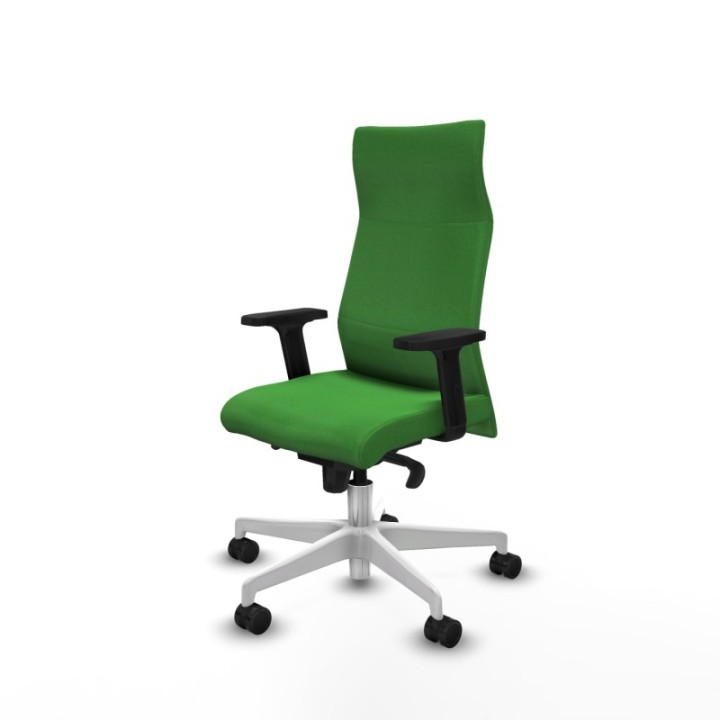 Albacete dirección sincro bali verde brazos 2D base blanca ruedas 65 nailon