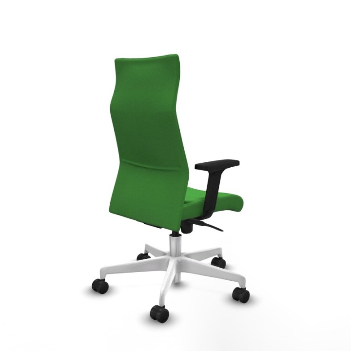 Albacete dirección sincro bali verde brazos 2D base blanca ruedas 65 nailon