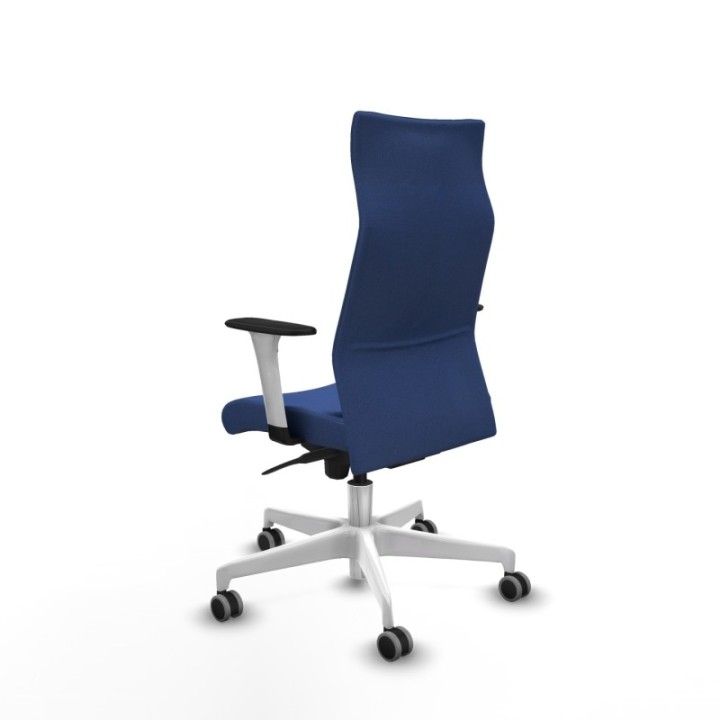 Albacete dirección sincro bali azul marino brazos 1D blancos base blanca ruedas 65 engomadas