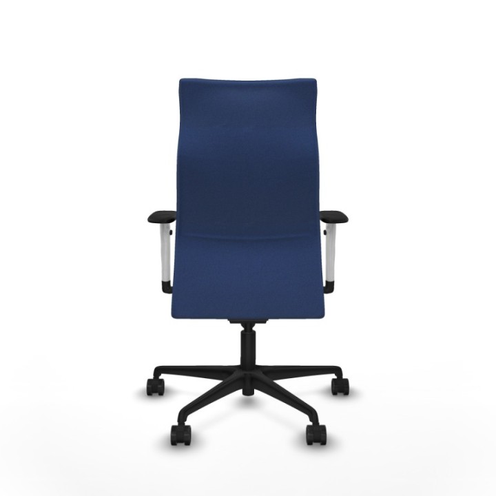 Albacete dirección sincro bali azul marino brazos 1D blancos base nailon ruedas 65 nailon