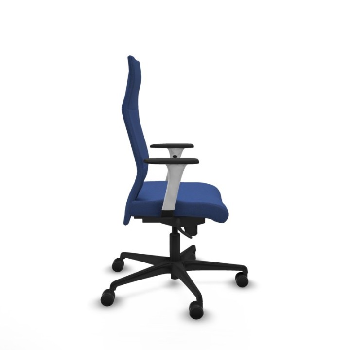 Albacete dirección sincro bali azul marino brazos 1D blancos base nailon ruedas 65 nailon