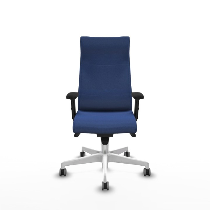 Albacete dirección sincro bali azul marino brazos 2D base blanca ruedas 65 engomadas