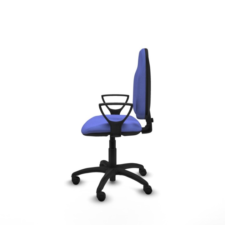 Algarra CP bali azul claro brazos fijos base poliamida ruedas nailon 50mm