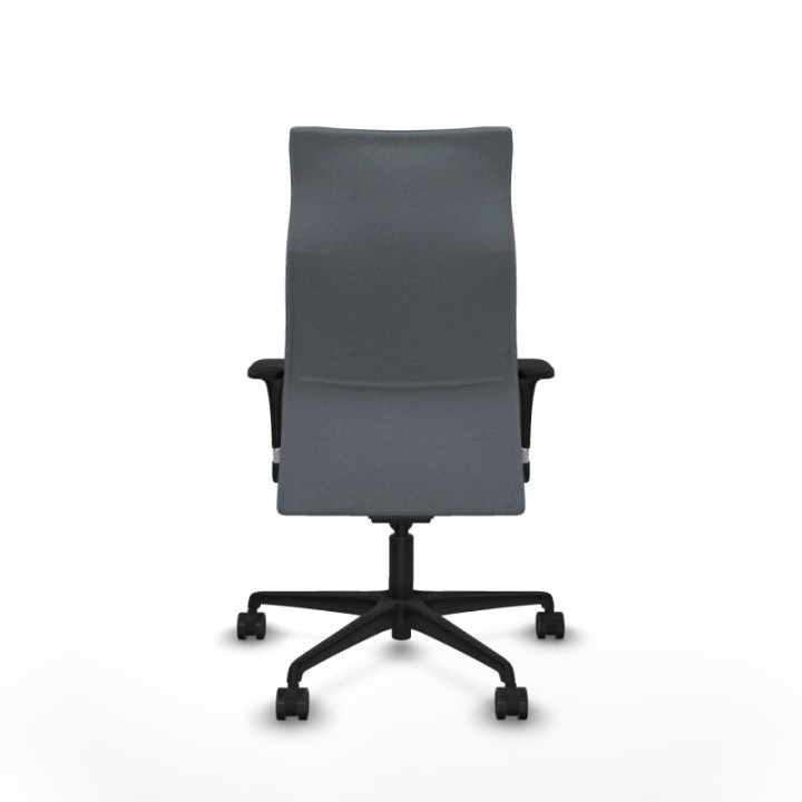 Albacete dirección sincro bali gris brazos 1D cromados base nailon ruedas 65 nailon