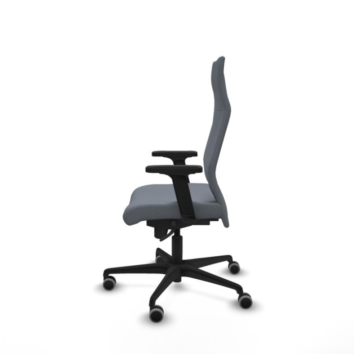 Albacete dirección sincro bali gris brazos 2D base nailon ruedas 65 engomadas