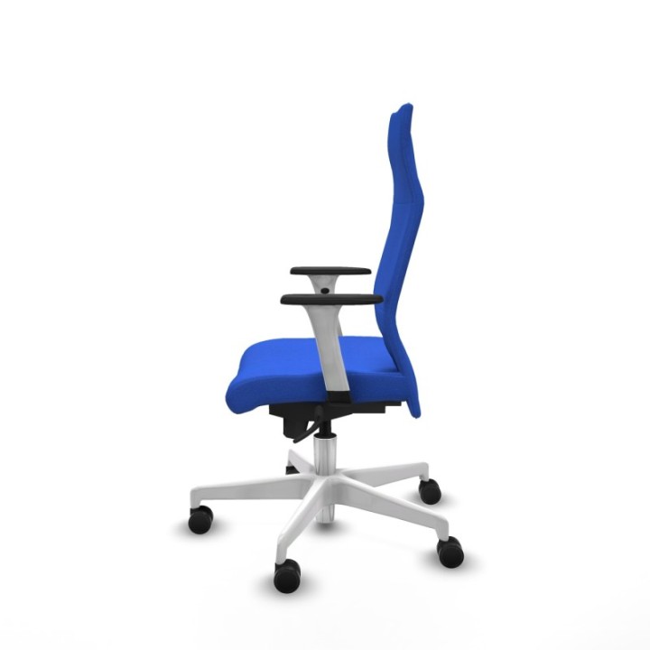 Albacete dirección sincro bali azul brazos 1D blancos base blanca ruedas 65 nailon