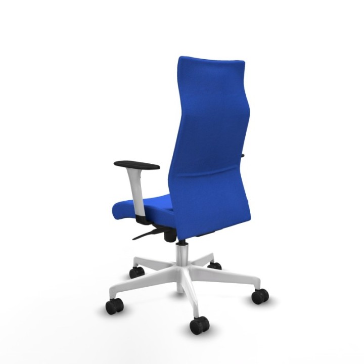 Albacete dirección sincro bali azul brazos 1D blancos base blanca ruedas 65 nailon