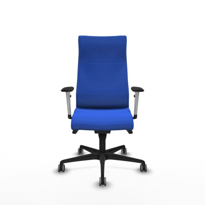 Albacete dirección sincro bali azul brazos 1D blancos base nailon ruedas 65 engomadas