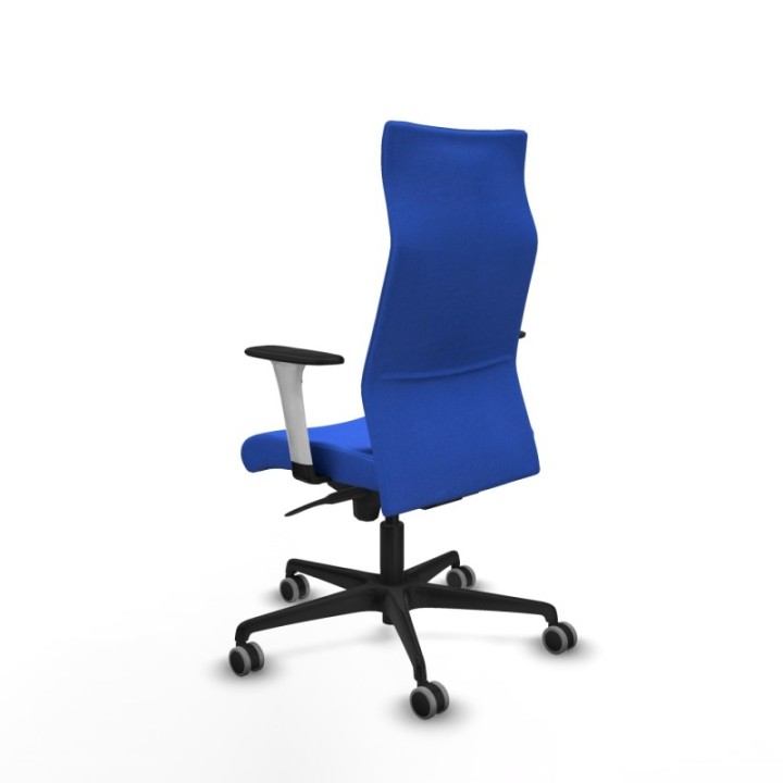 Albacete dirección sincro bali azul brazos 1D blancos base nailon ruedas 65 engomadas