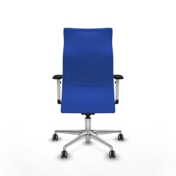 Albacete dirección sincro bali azul brazos 1D blancos base aluminio ruedas 65 engomadas