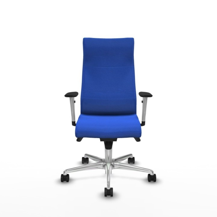 Albacete dirección sincro bali azul brazos 1D blancos base aluminio ruedas 65 nailon