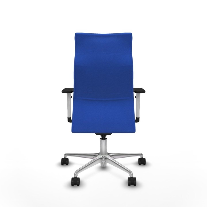 Albacete dirección sincro bali azul brazos 1D blancos base aluminio ruedas 65 nailon