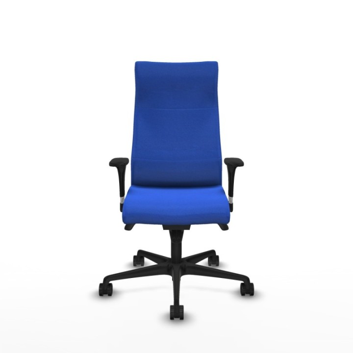 Albacete dirección sincro bali azul brazos 1D cromados base nailon ruedas 65 nailon