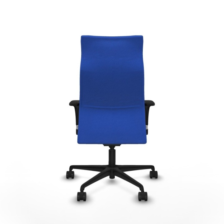 Albacete dirección sincro bali azul brazos 1D cromados base nailon ruedas 65 nailon