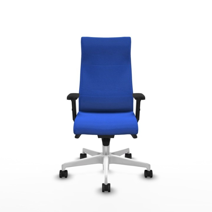 Albacete dirección sincro bali azul brazos 2D base blanca ruedas 65 nailon