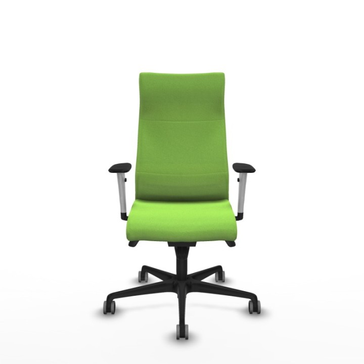 Albacete dirección sincro bali pistacho brazos 1D blancos base nailon ruedas 65 engomadas