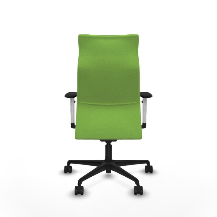 Albacete dirección sincro bali pistacho brazos 1D blancos base nailon ruedas 65 nailon