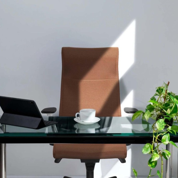 Albacete dirección sincro bali pistacho brazos 1D blancos base nailon ruedas 65 nailon