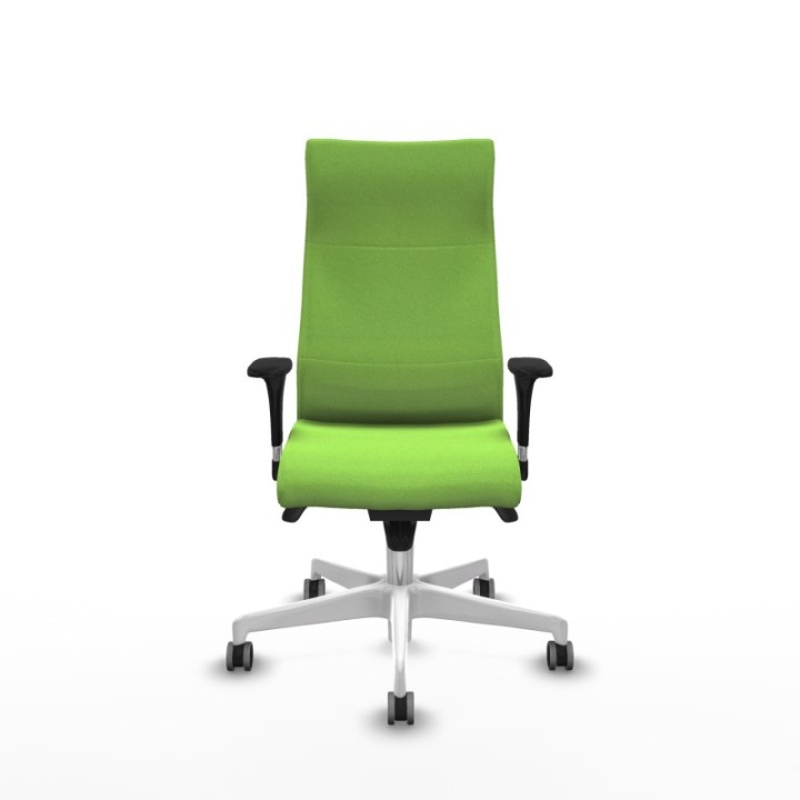 Albacete dirección sincro bali pistacho brazos 1D cromados base blanca ruedas 65 engomadas