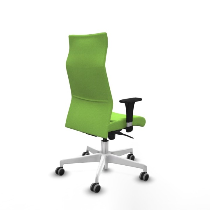 Albacete dirección sincro bali pistacho brazos 1D cromados base blanca ruedas 65 engomadas