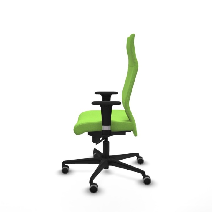 Albacete dirección sincro bali pistacho brazos 1D cromados base nailon ruedas 65 engomadas