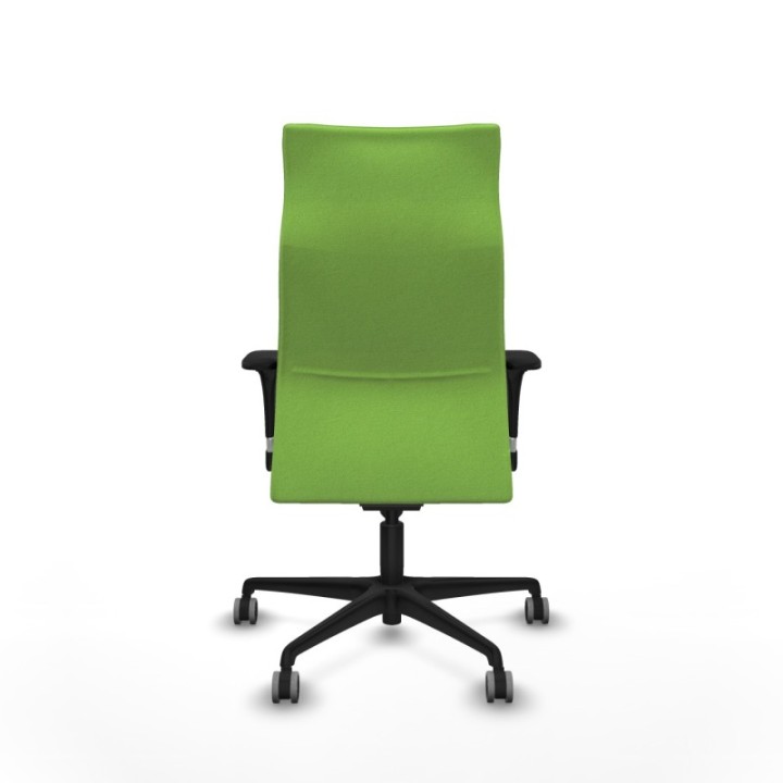 Albacete dirección sincro bali pistacho brazos 1D cromados base nailon ruedas 65 engomadas