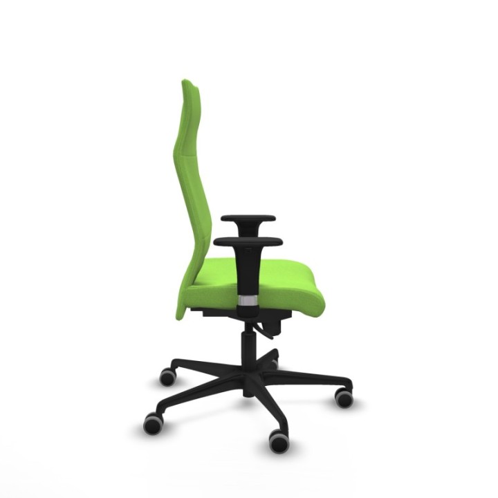 Albacete dirección sincro bali pistacho brazos 1D cromados base nailon ruedas 65 engomadas